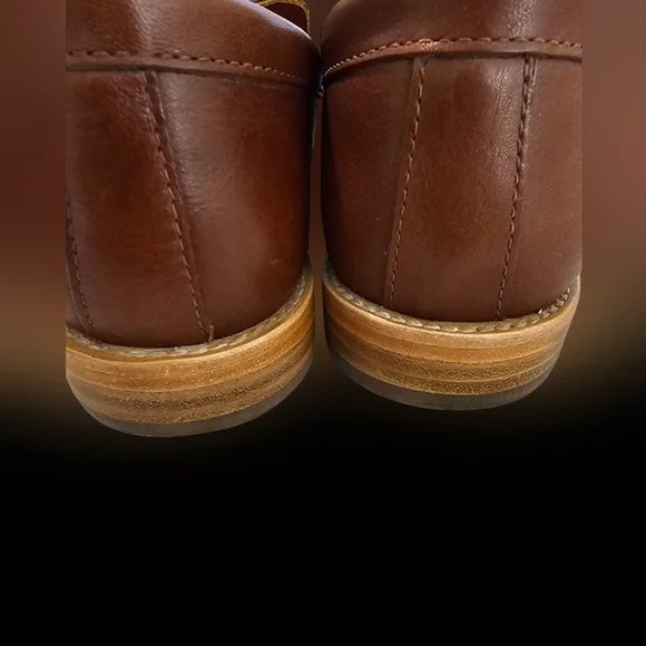 Patina Brown Leather Loafers shoes for Women sz 7.5 Portland - Picture 6 of 7